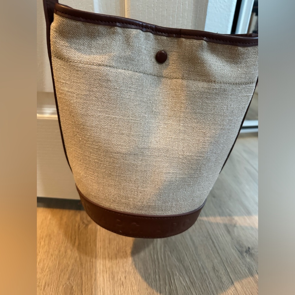 A.P.C. Canvas Bucket bag